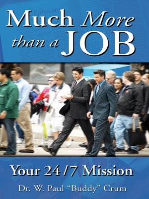cover image of Much More Than a Job